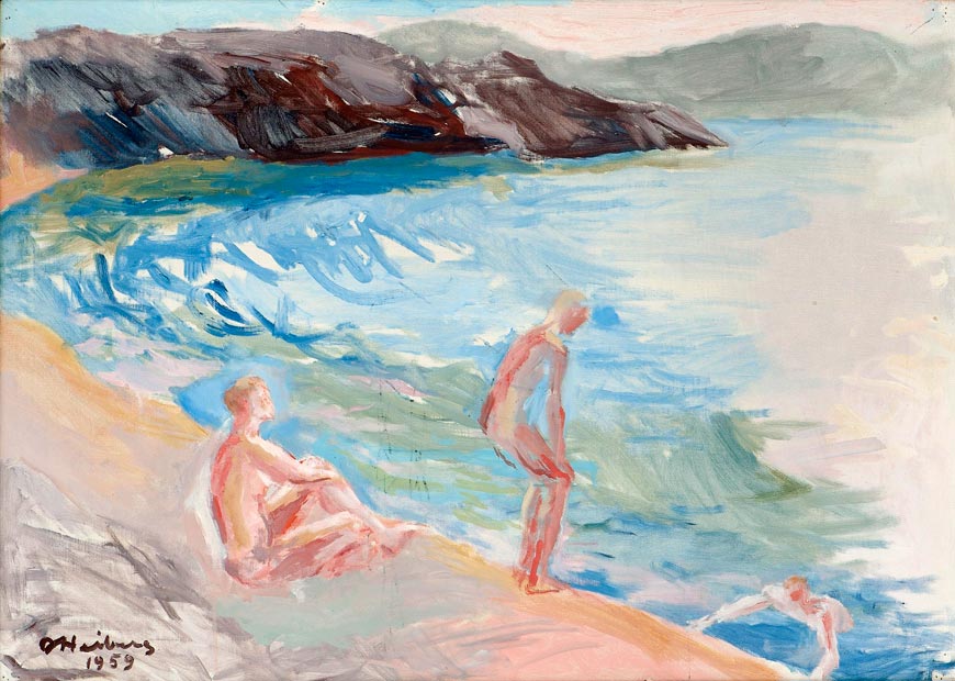 Bathing boys (Купающиеся мальчики), 1959