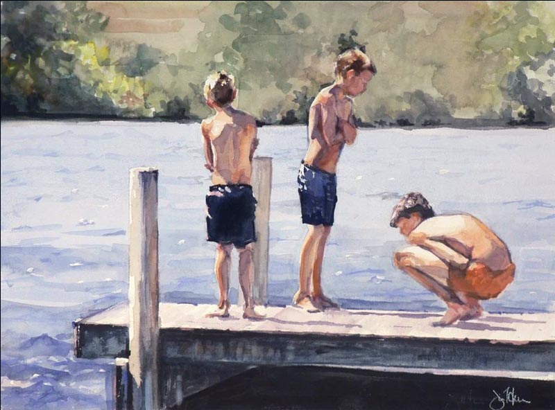 June Swim (Июньское купание), 2006