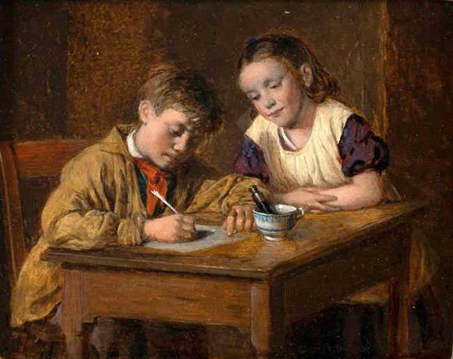Children at school (Дети в школе)