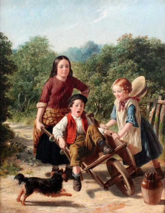 A bumpy ride (Тряская поездка), 1862