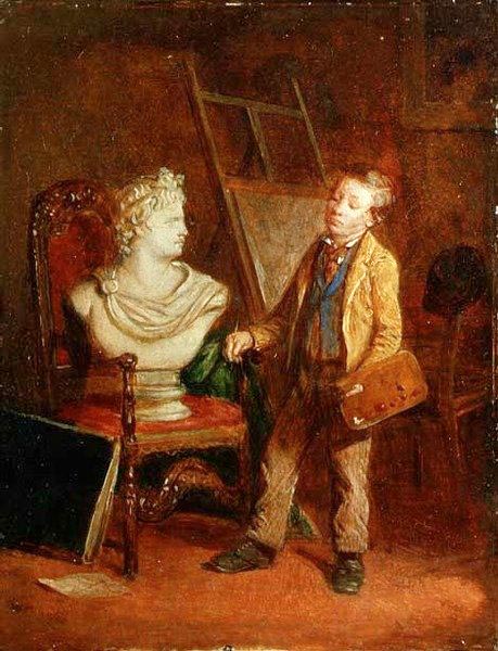 The young artist (Юный художник), 1878