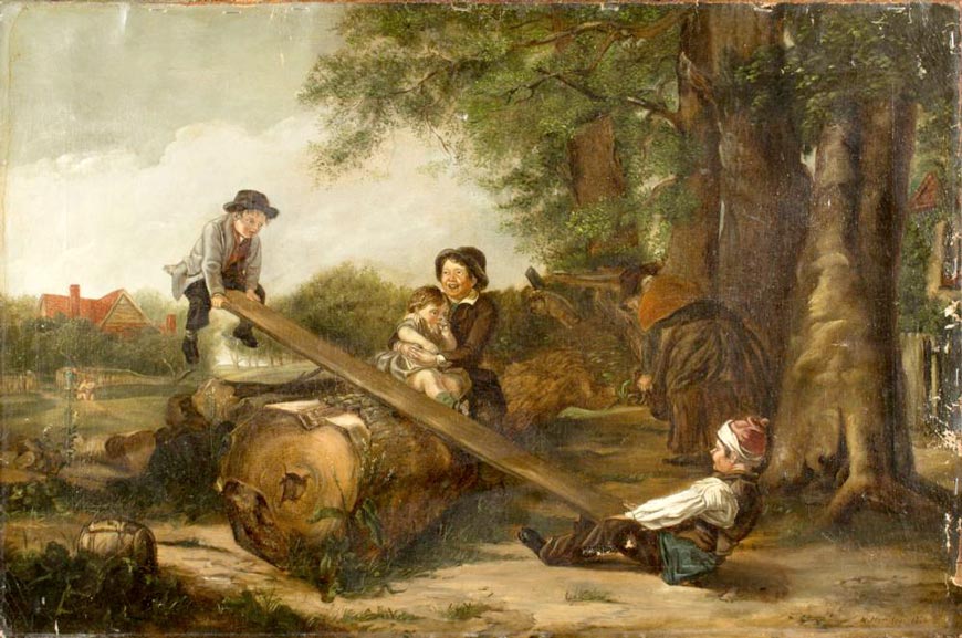 Children Playing (Играющие дети), 1886