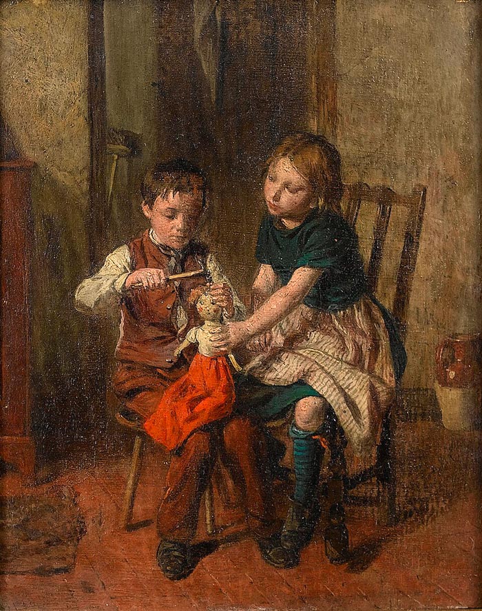 Running repairs / The restorer (Текущий ремонт / Реставратор), c.1893