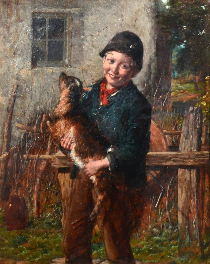 Boy and Kid (Мальчик и козлёнок)