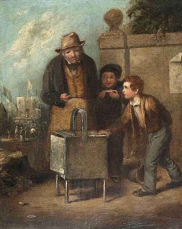 Roasting chestnuts (Жарка каштанов)