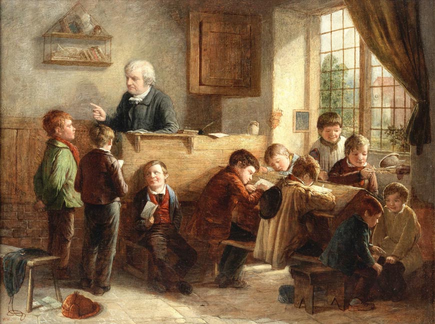 The school room (Школьный класс)