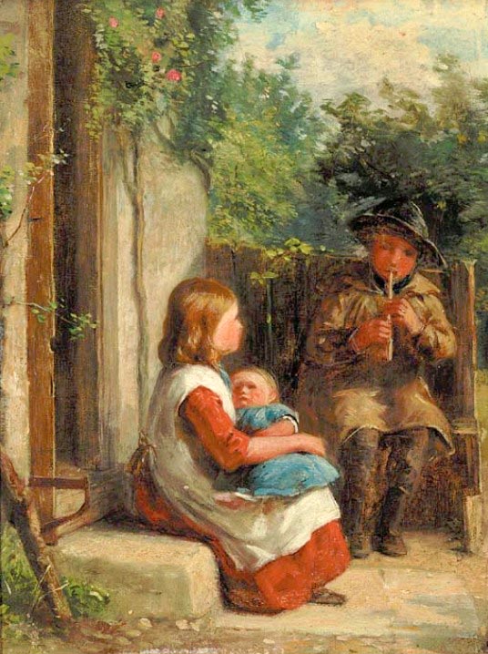 The young piper (Юный дудочник)