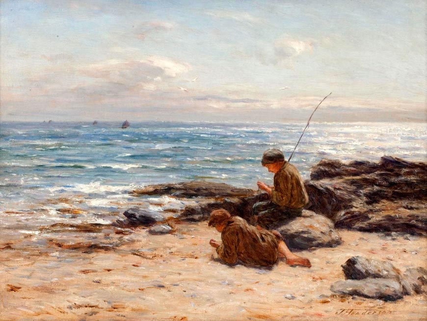 Preparing The Bait, North Berwick (Поготовка приманки, Северный Бервик)