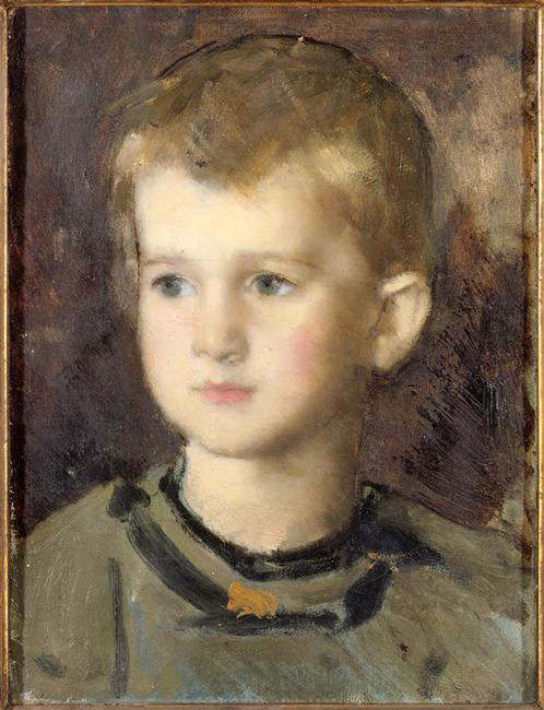 Paul Henner enfant (Поль Эннер в детстве), vers.1864