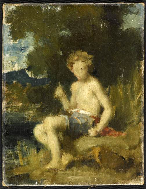 Le pêcheur et le petit poisson (Рыбак и рыбка), 1861