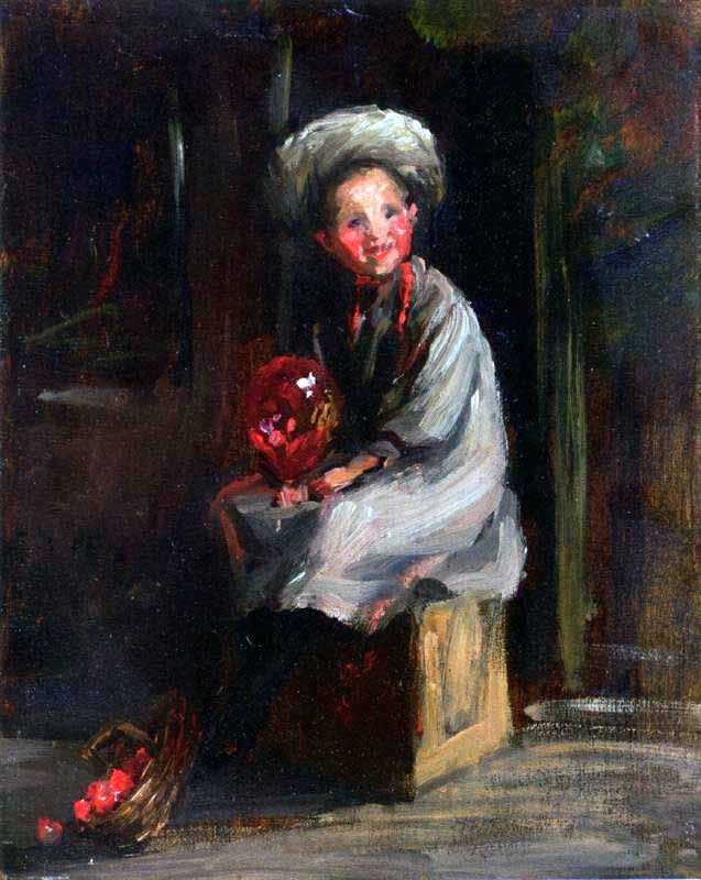 Cori with a Balloon (Кори с шариком), 1907