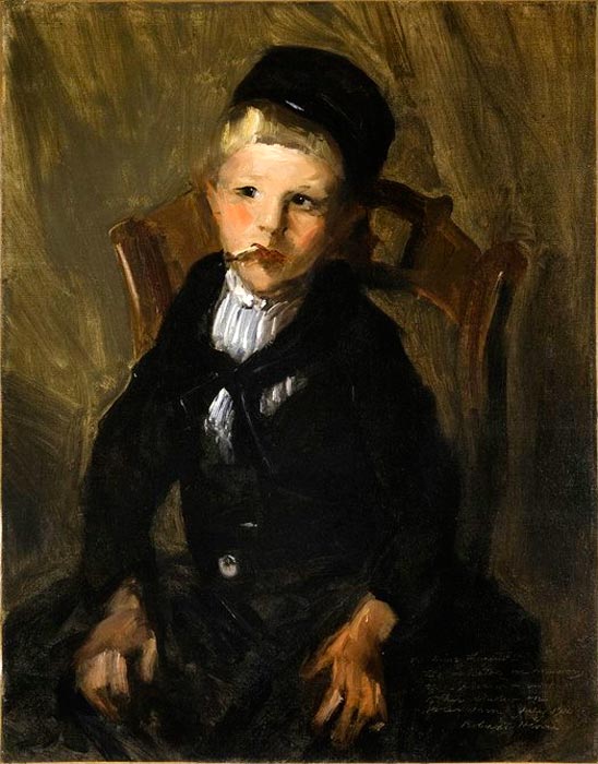 Volendam Boy with Cigarette (Мальчик из Волендама с сигаретой), 1910