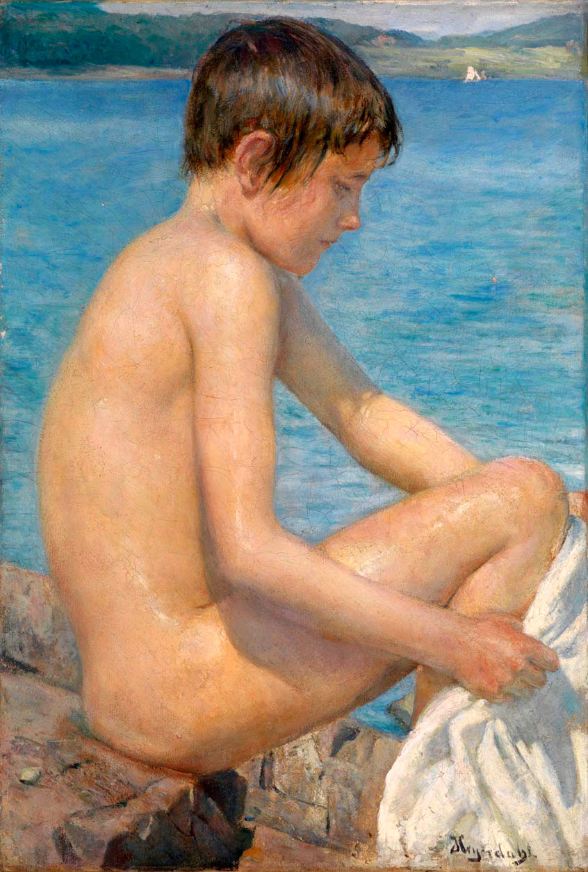 Etter badet (После купания), 1886