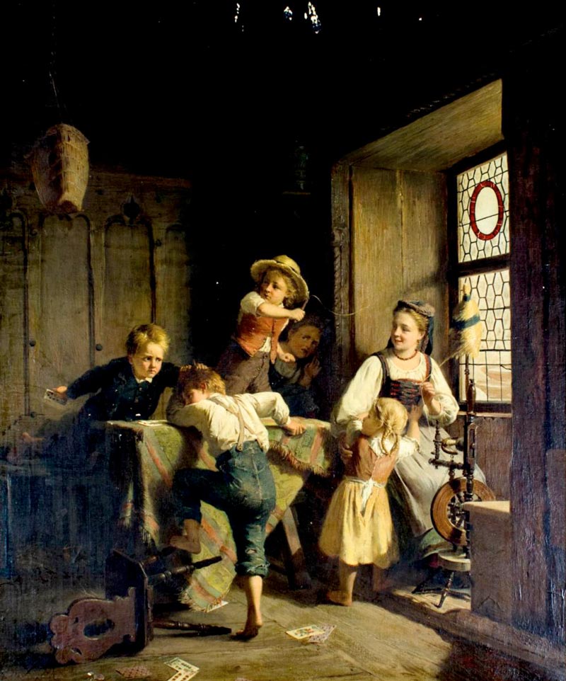 Interior Scene (Сцена в интерьере), 1873