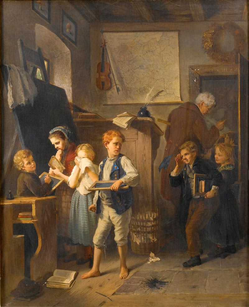 An unruly class (Неугомонный класс), 1876