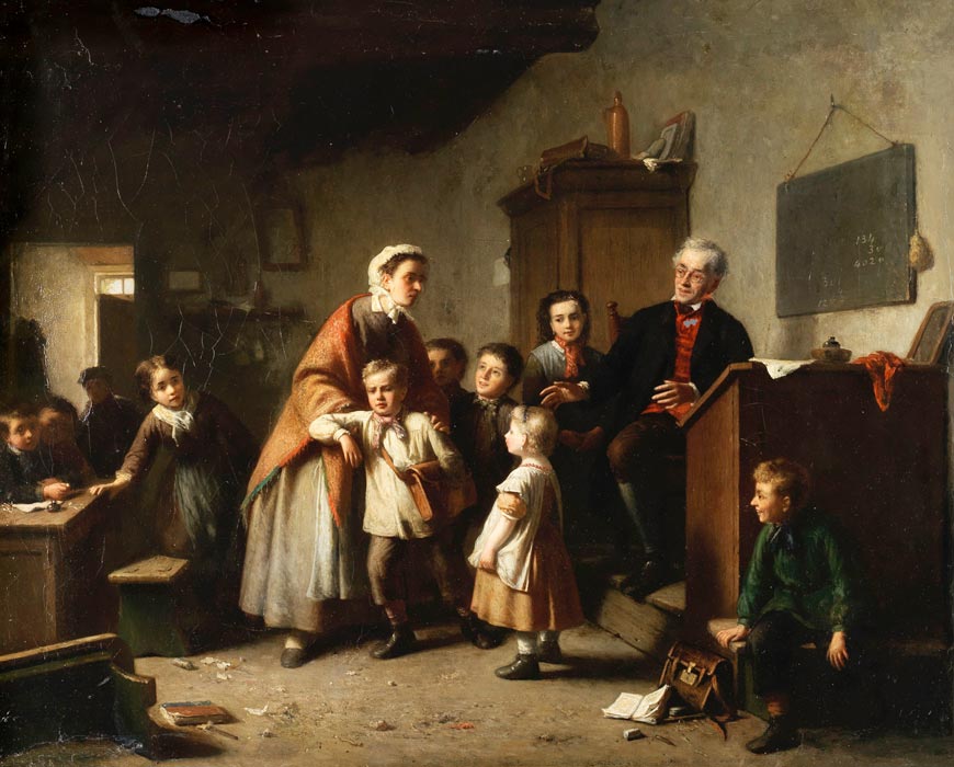 The reluctant pupil (Неподдающийся ученик)