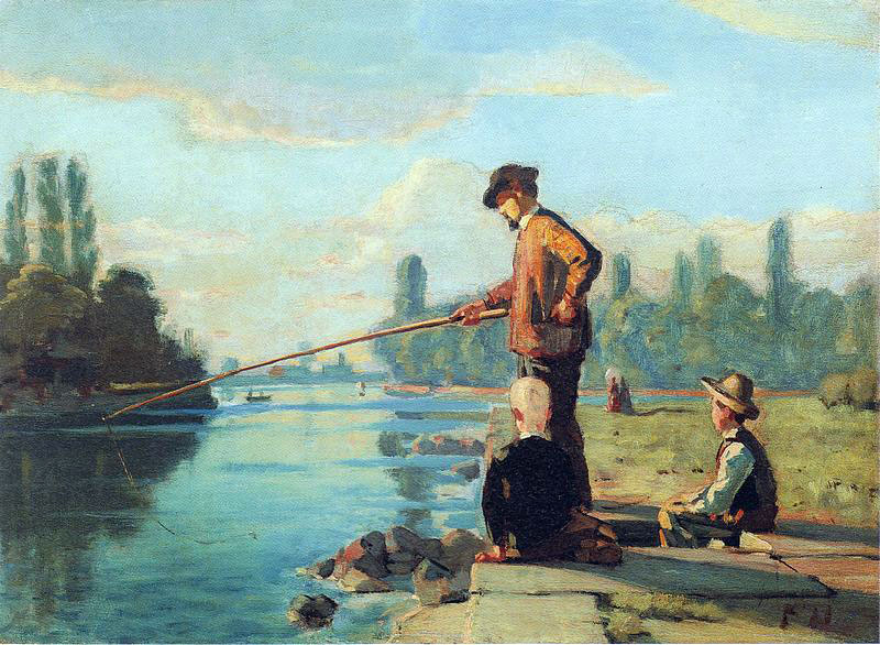 Der Angler (Рыболовы), 1879