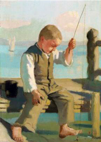 Der kleine Fischer (Маленький рыбак), 1879