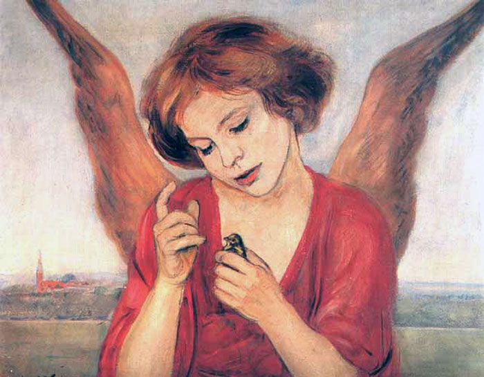 Angel and the Goldfinch (Aнгeл и щeгoл)