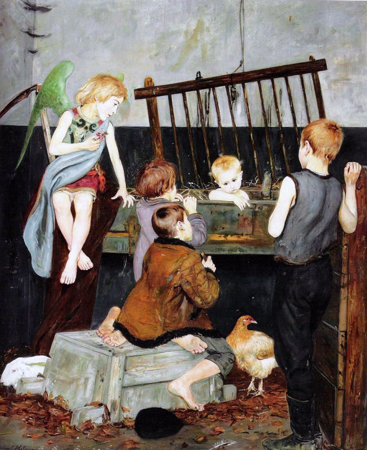 Nativity Play (Рождественские игры), 1918