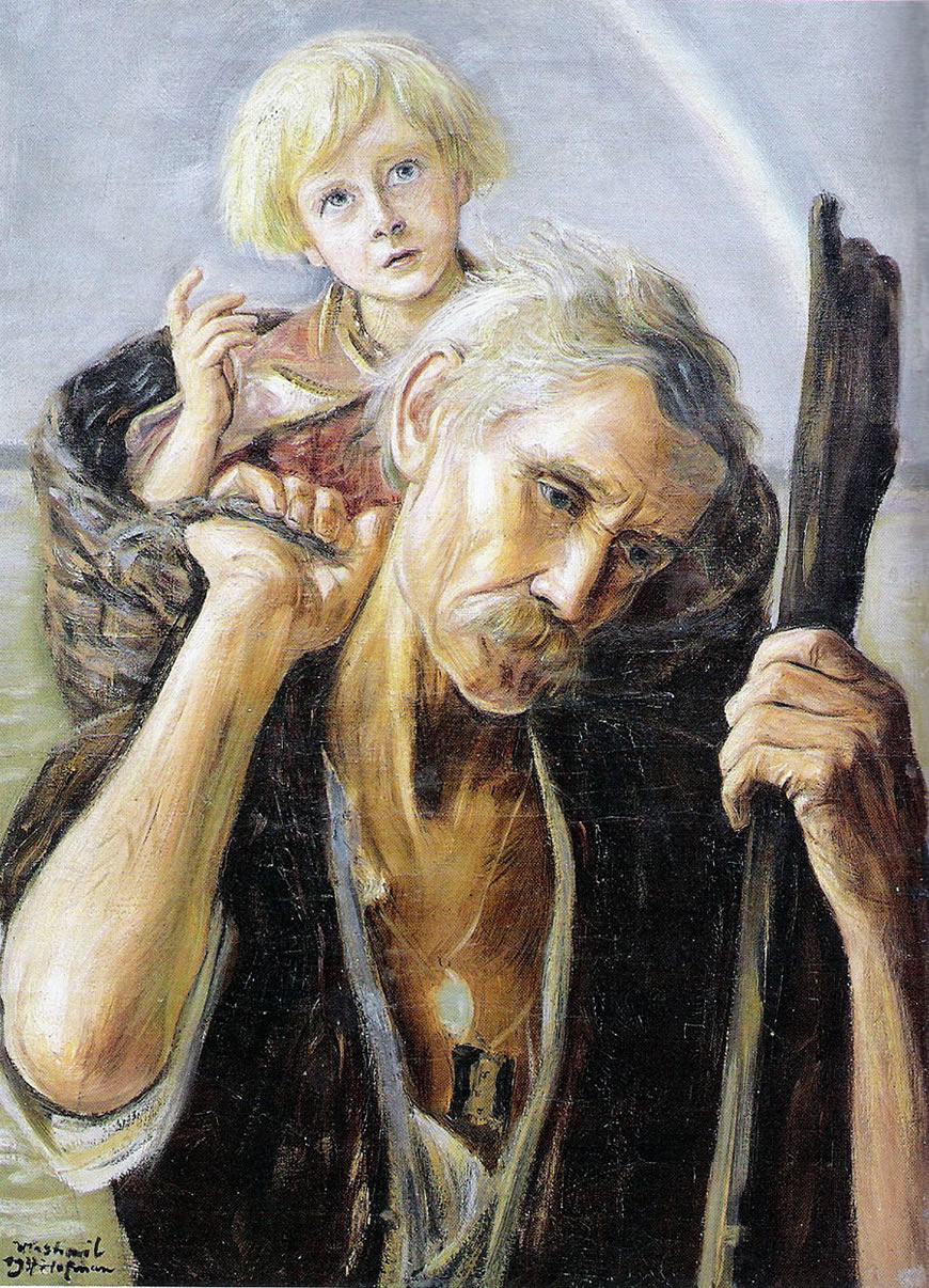 Saint Christopher (Святой Кристофер), 1937