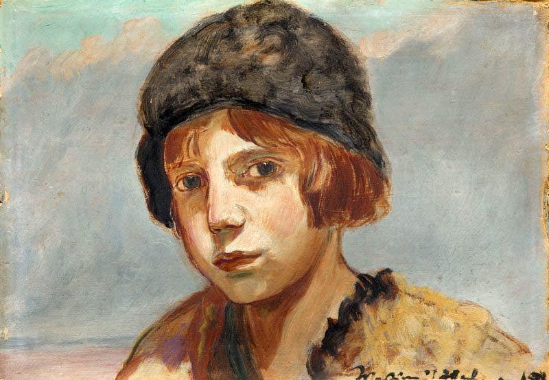 Portrait of Boy in Hat (Портрет мальчика в шапке)