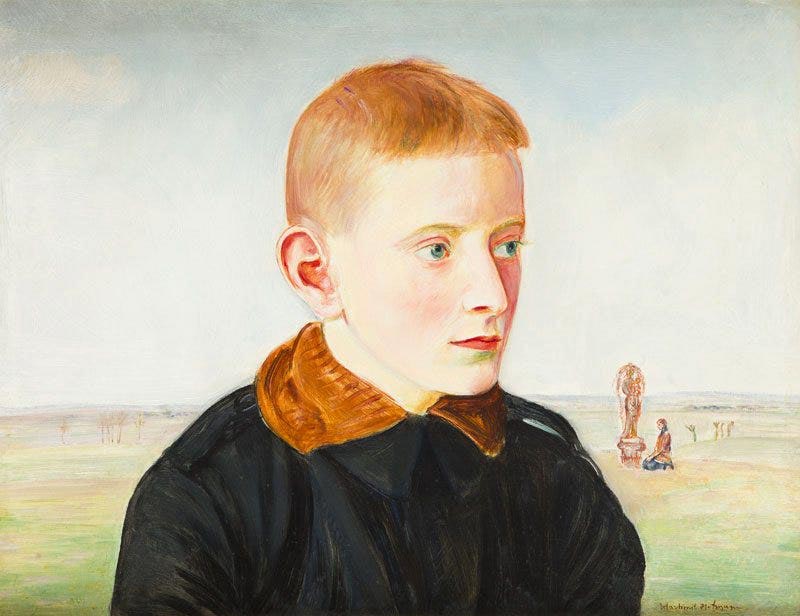 Portrait of Boy in Hat (Портрет мальчика в шапке)