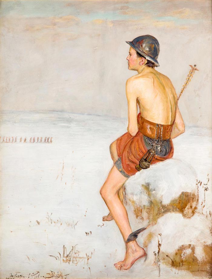 Hermes - Messenger of the Gods (Гермес - посланник богов), 1921