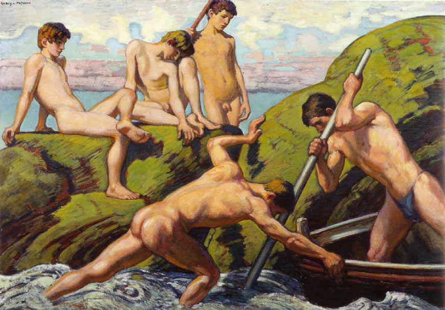 Naked Boatmen And Youths (Нагие яхтсмены и юноши)