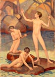 Рыбачущие мальчики