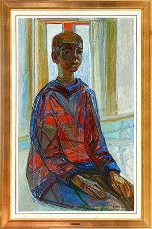 A boy by a window (Мальчик у окна), 1961