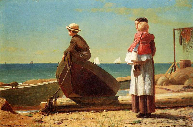 Dad's Coming!('Папа возвращается!'), 1873 