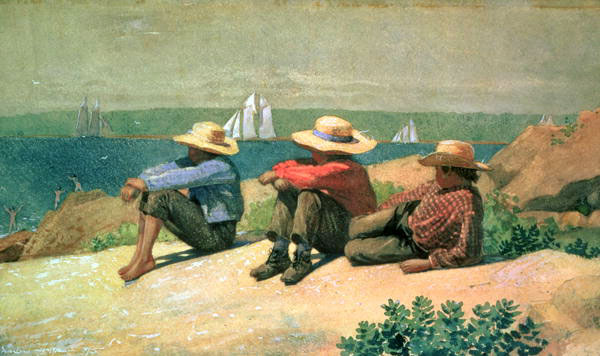 On the Beach (На берегу), 1875