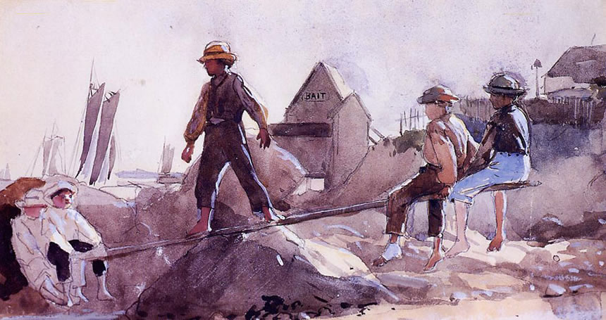 The See-Saw (Качели), 1873