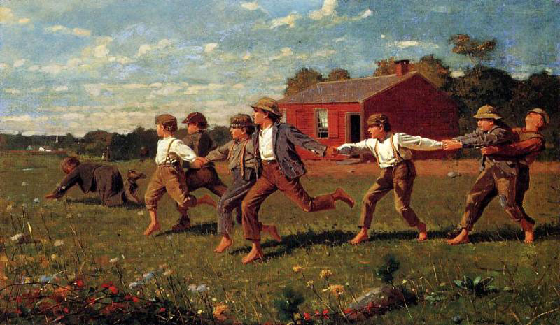 Snap the Whip (Щелчок кнута), 1872