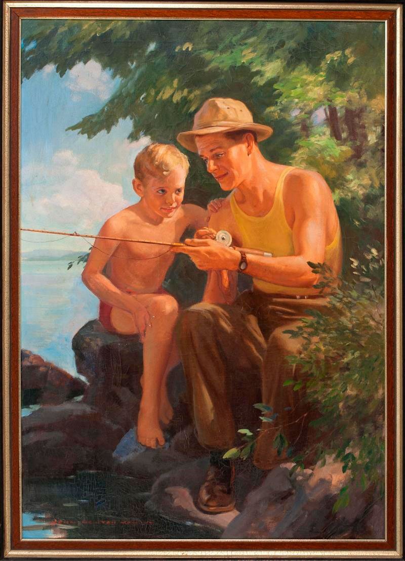 The Fishing Lesson (Урок рыболовства)