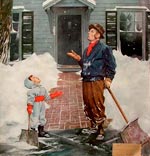 Снова снег?