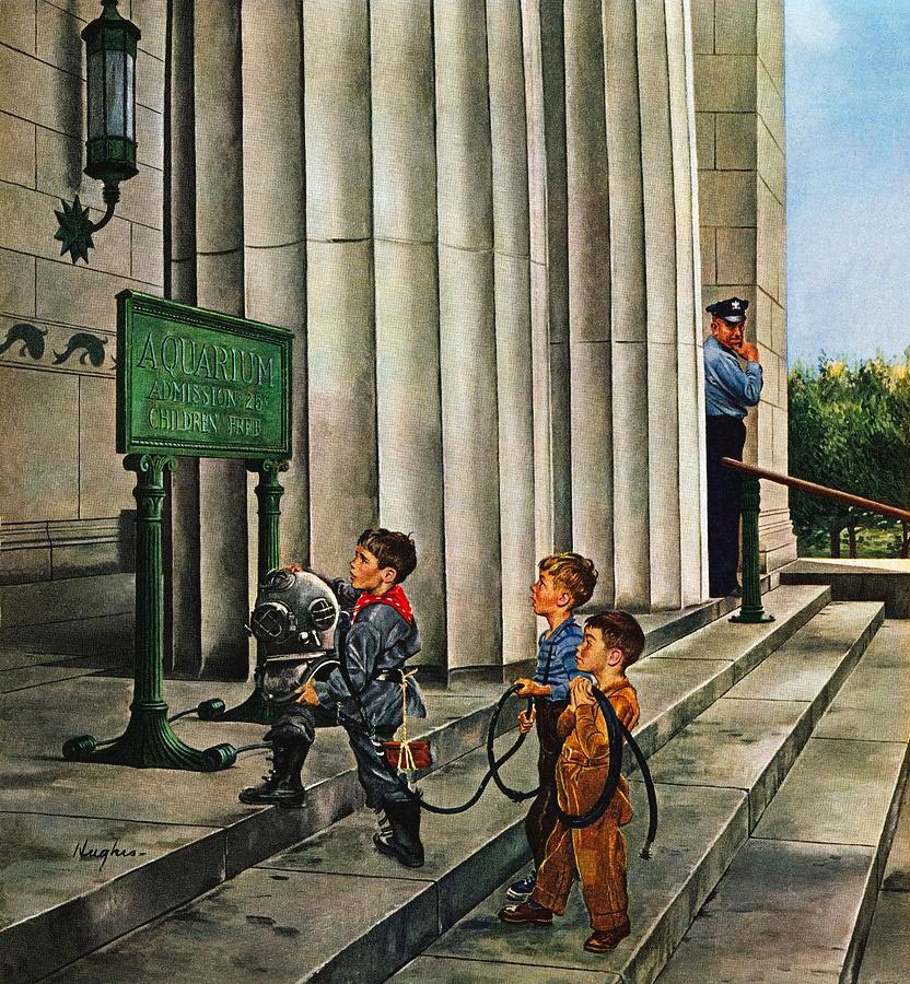 Public Aquarium (Общественный аквариум), 1954