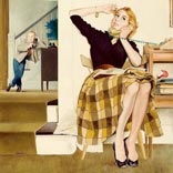 Подслушивающий младший братишка