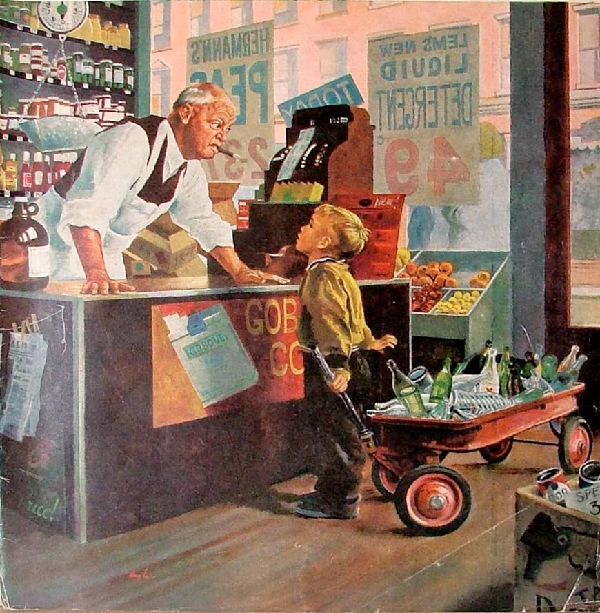 Returning Bottles for Refund (Возврат бутылок для получения возмещения), 1959