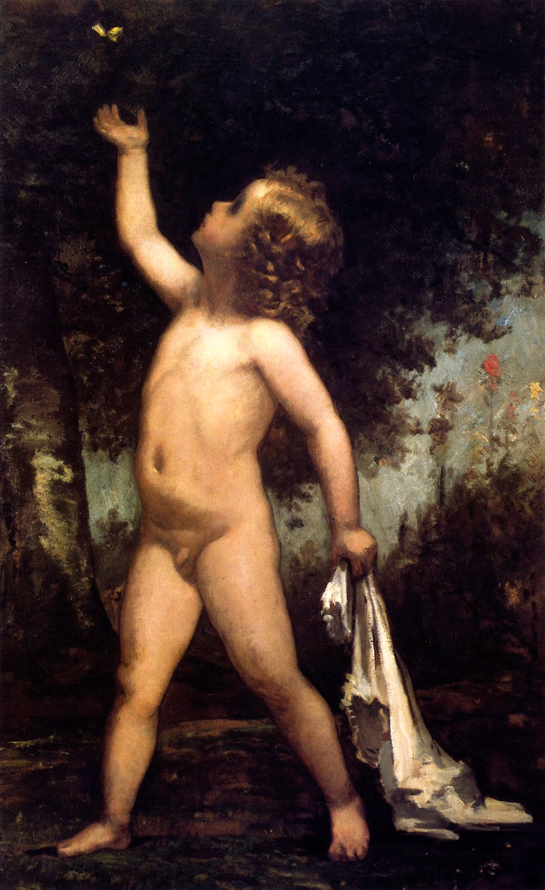 Boy with Butterfly (Мальчик с бабочкой), 1870