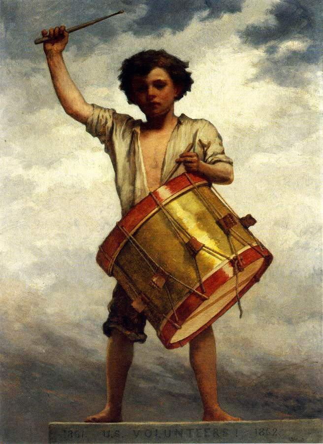 The Drummer Boy (Мальчик-барабанщик), c.1862