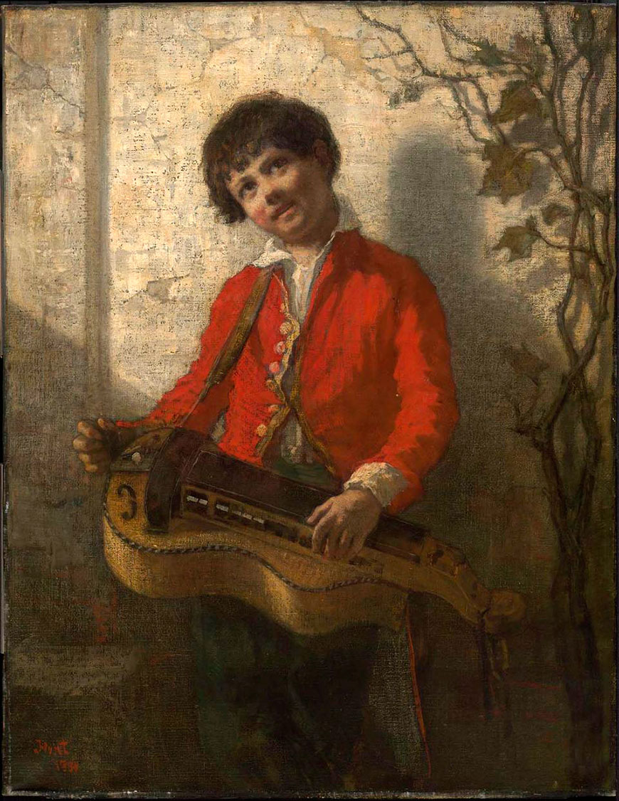 The Hurdy-Gurdy Boy (Мальчик-шарманщик), c.1851