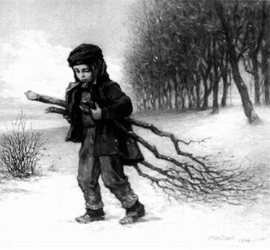 The faggot gatherer (Сборщик хвороста), 1864