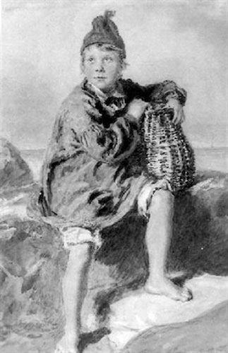 The shrimp boy (Мальчик - ловец креветок), 1830s