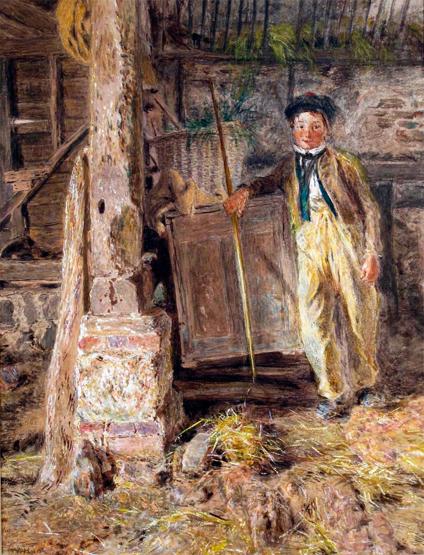 In the Barn (В сарае), c.1835