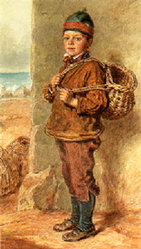 The fisher boy (Мальчик-рыбак), 1836