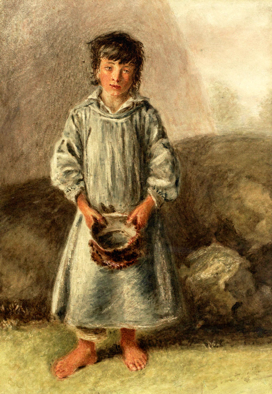 The peasant child (Крестьянский ребёнок)