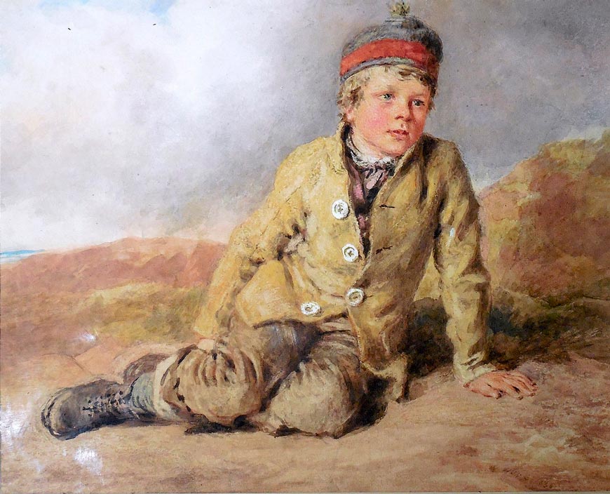 A Seated Boy (Сидящий мальчик), 1836