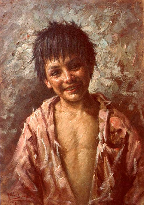 Scugnizzo napoletano (Неаполитанский уличный мальчишка), 1988